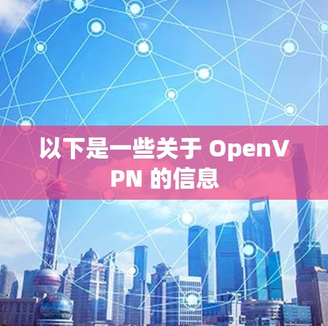以下是一些关于 OpenVPN 的信息