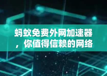 蚂蚁免费外网加速器,你值得信赖的网络优化工具 蚂蚁免费外网加速器,你值得信赖的网络优化工具
