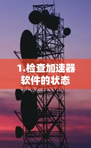 1.检查加速器软件的状态