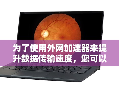 为了使用外网加速器来提升数据传输速度，您可以按照以下步骤操作