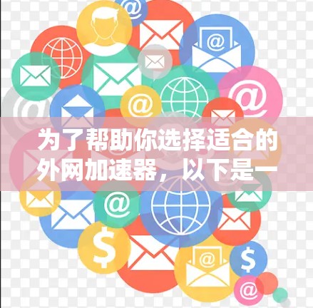 为了帮助你选择适合的外网加速器，以下是一个综合考虑的因素和推荐