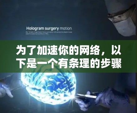 为了加速你的网络，以下是一个有条理的步骤指南