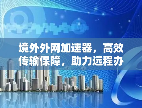 境外外网加速器，高效传输保障，助力远程办公与数据流动