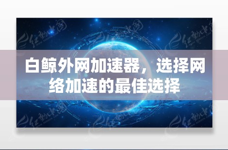 白鲸外网加速器，选择网络加速的最佳选择