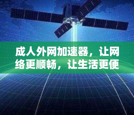 成人外网加速器，让网络更顺畅，让生活更便捷