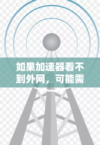 如果加速器看不到外网，可能需要以下步骤进行排查和解决