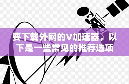 要下载外网的V加速器，以下是一些常见的推荐选项，帮助您快速找到适合您的工具