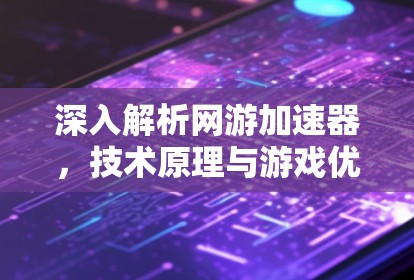深入解析网游加速器,技术原理与游戏优化 深入解析网游加速器,技术原理与游戏优化