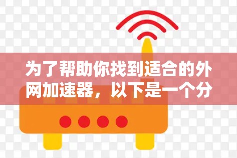 为了帮助你找到适合的外网加速器，以下是一个分步的指南