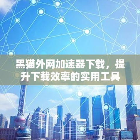 黑猫外网加速器下载,提升下载效率的实用工具 黑猫外网加速器下载,提升下载效率的实用工具