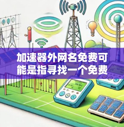 加速器外网名免费可能是指寻找一个免费的加速器工具。以下是一些常见的免费加速器工具,它们通常基于免费服务提供,或有免费的试用版本 加速器外网名免费可能是指寻找一个免费的加速器工具。以下是一些常见的免费加速器工具,它们通常基于免费服务提供,或有免费的试用版本