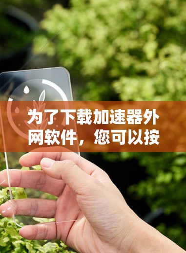 为了下载加速器外网软件，您可以按照以下步骤进行操作