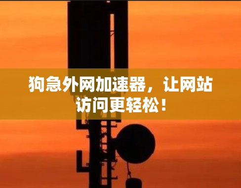 狗急外网加速器,让网站访问更轻松! 狗急外网加速器,让网站访问更轻松!