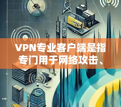 VPN专业客户端是指专门用于网络攻击、远程服务、网络犯罪或网络服务的软件，而不是普通浏览器。以下是几款比较好的专业客户端软件推荐