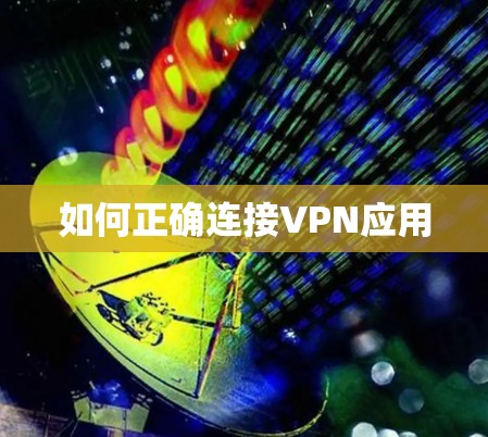 如何正确连接VPN应用