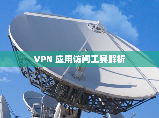 VPN 应用访问工具解析