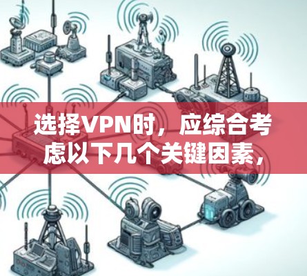 选择VPN时，应综合考虑以下几个关键因素，以确保最佳的网络环境和数据安全