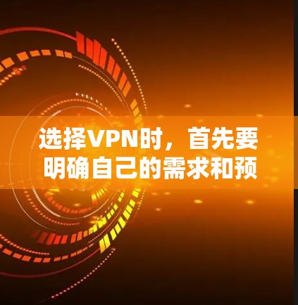选择VPN时，首先要明确自己的需求和预算。以下是一些常见的VPN类型和选择建议
