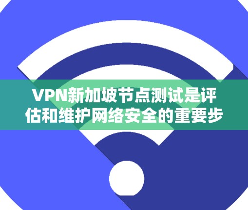 VPN新加坡节点测试是评估和维护网络安全的重要步骤，帮助确保所有连接的安全性。以下是对该过程的详细总结和分析
