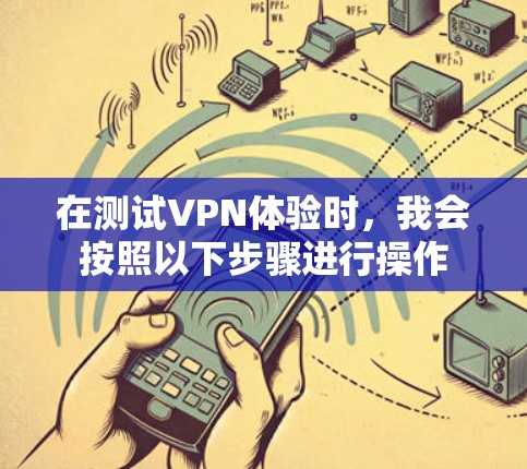 在测试VPN体验时，我会按照以下步骤进行操作