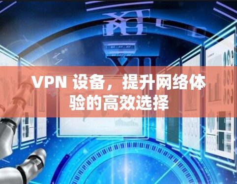 VPN 设备，提升网络体验的高效选择