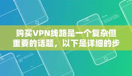 购买VPN线路是一个复杂但重要的话题,以下是详细的步骤指南,帮助您找到适合自己的VPN服务 购买VPN线路是一个复杂但重要的话题,以下是详细的步骤指南,帮助您找到适合自己的VPN服务