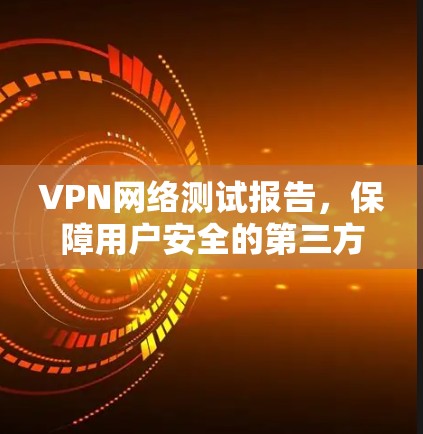 VPN网络测试报告，保障用户安全的第三方机构