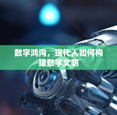 数字鸿沟,现代人如何构建数字文明 数字鸿沟,现代人如何构建数字文明