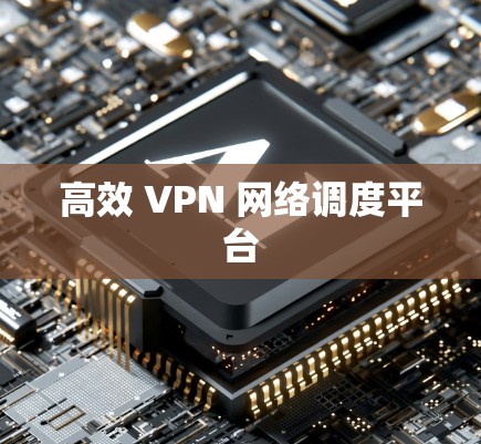 高效 VPN 网络调度平台