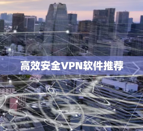 高效安全VPN软件推荐 高效安全VPN软件推荐