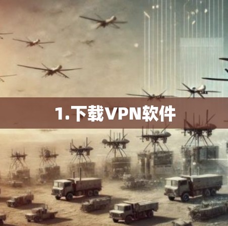 1.下载VPN软件 1.下载VPN软件