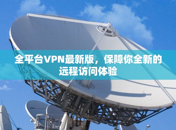 全平台VPN最新版，保障你全新的远程访问体验