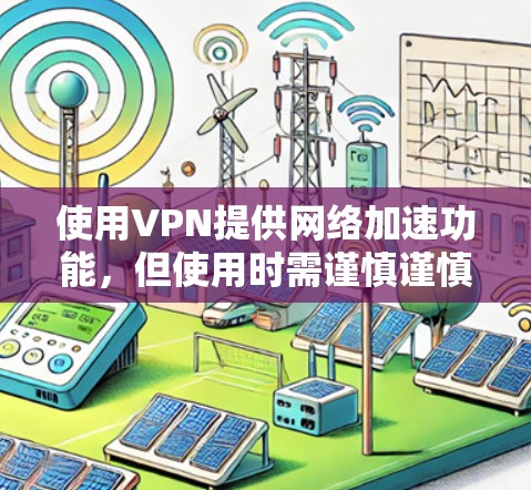 使用VPN提供网络加速功能，但使用时需谨慎谨慎，以下是一些关键步骤和注意事项